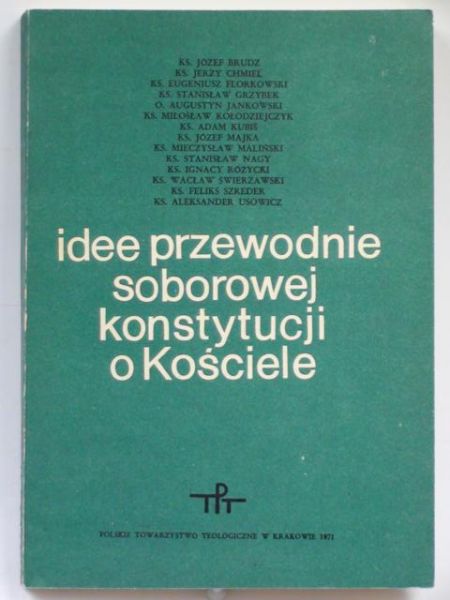 Idee przewodnie soborowej konstytucji o Kościele