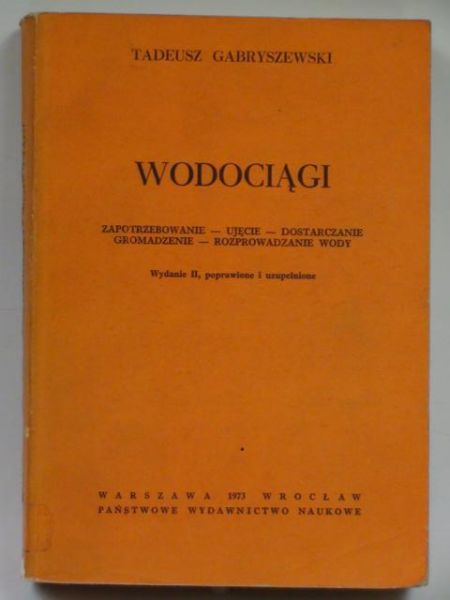 Gabryszewski Tadeusz - Wodociągi