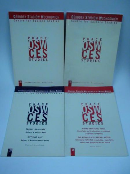 Konończuk W.,   - Prace OSW / CES Studies, 4 numery