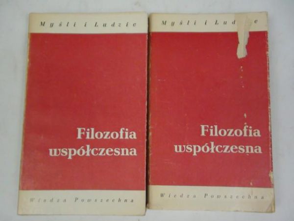 Kuderowicz Zbigniew (red.) - Filozofia współczesna, t. I-II