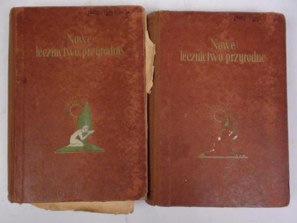 Bilz F. E. - Nowe lecznictwo przyrodne, t. I-II, ok. 1900