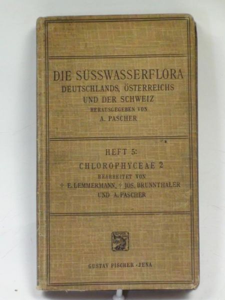 Die süsswasser-flora Deutschlands, Österreichs und der Schweiz, 1915 r.