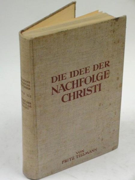 Die Idee der Nachfolge Christi, 1934r.