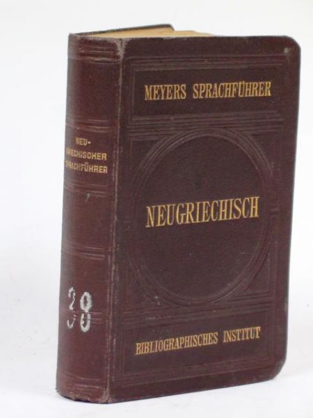 Sprachfuhrer Meyers Neugriechisch
