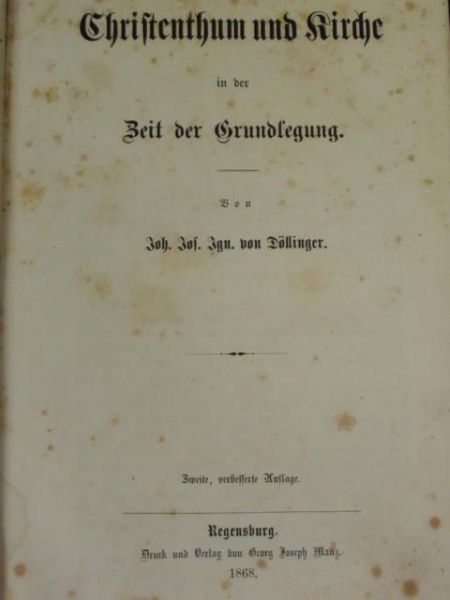 Christenthum Und Kirche, 1868 r.