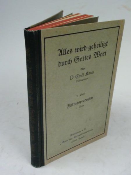 Alles wird geheiligt durch Gottes Wort, 1930 r.