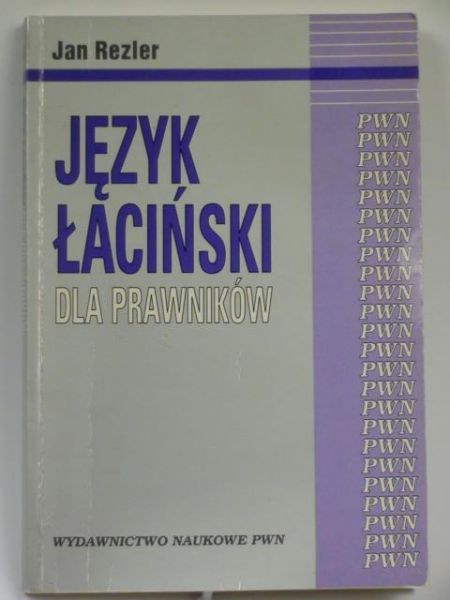 Język łaciński dla prawników