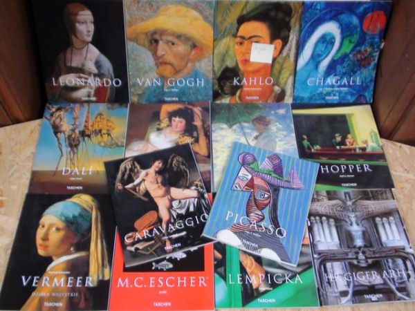 Picasso, Leonardo, Van Gogh, Monet, Dali, M.C. Escher i inni - Malarstwo