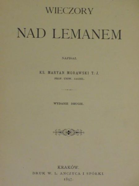 Wieczory nad Lemanem, 1897 r.