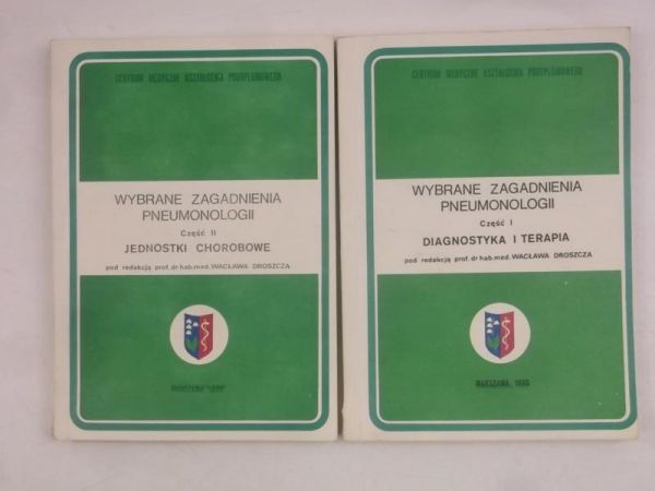 Wybrane zagadnienia pneumologii, 2 książki