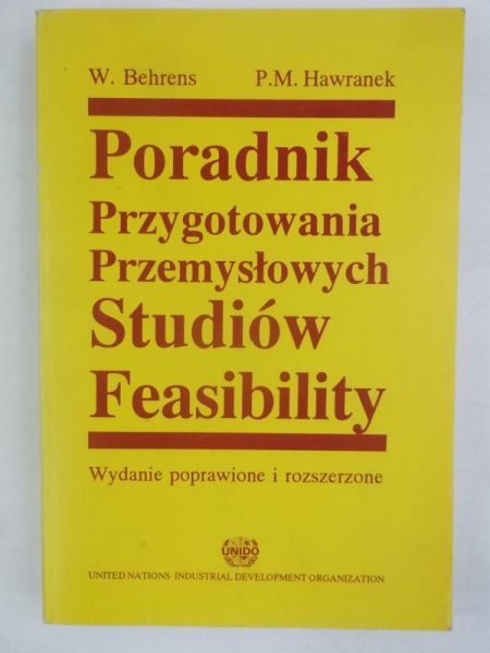 Poradnik przygotowania przemysłowych studiów feasibility