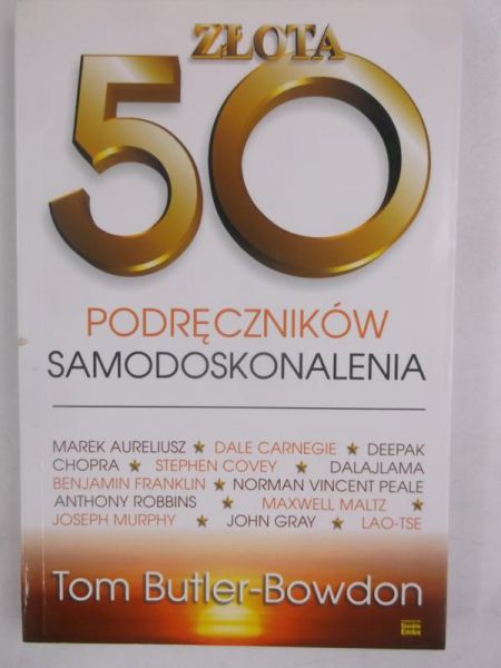 Butler - Bowdon Tom - Złota 50 podręczników samodoskonalenia