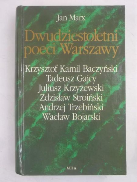 Dwudziestoletni poeci Warszawy