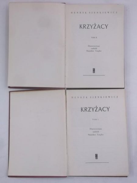 Krzyżacy, Tom I-II