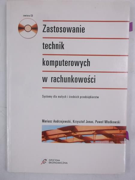 Jonas Krzysztof - Zastosowanie technik komputerowych w rachunkowości