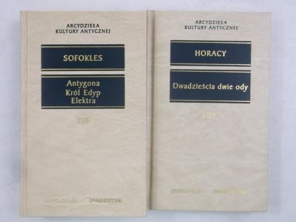 Dwadzieścia dwie ody  Antygona, Król Edyp, Elektra