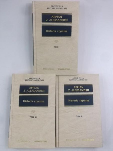 Historia rymska, Tomy I-III