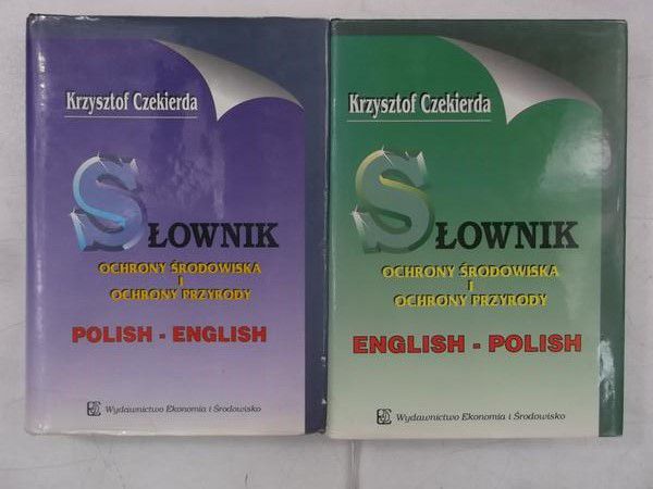 Słownik ochrony środowiska i ochrony przyrody, polish-english, english-polish