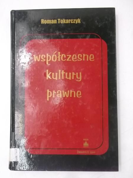 Współczesne kultury prawne