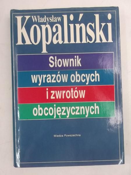 Słownik wyrazów obcych i zwrotów obcojęzycznych
