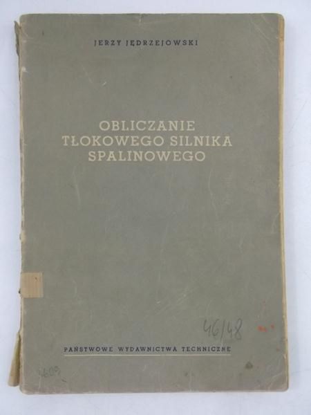 Obliczanie tłokowego silnika spalinowego