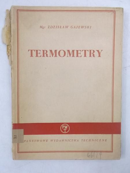 Gajewski Zdzisław - Termometry