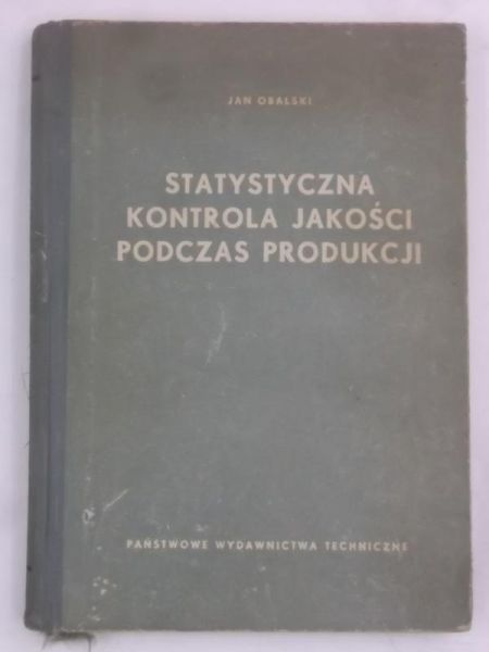 Statystyczna kontrola jakości podczas produkcji