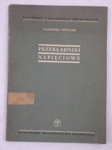 Sokalski Kazimierz - Przekładniki napięciowe