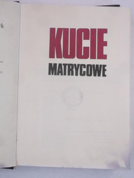 Kucie matrycowe