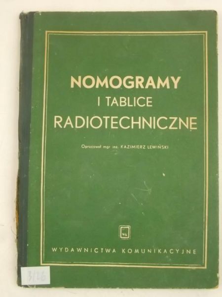 Lewiński Kazimierz - Nomogramy i tablice radiotechniczne