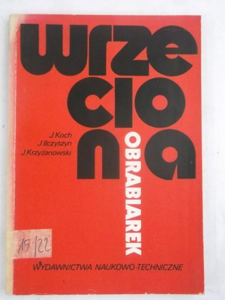 Wrzeciona obrabiarek