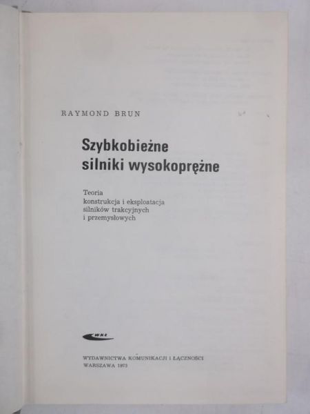 Szybkobieżne silniki wysokoprężne