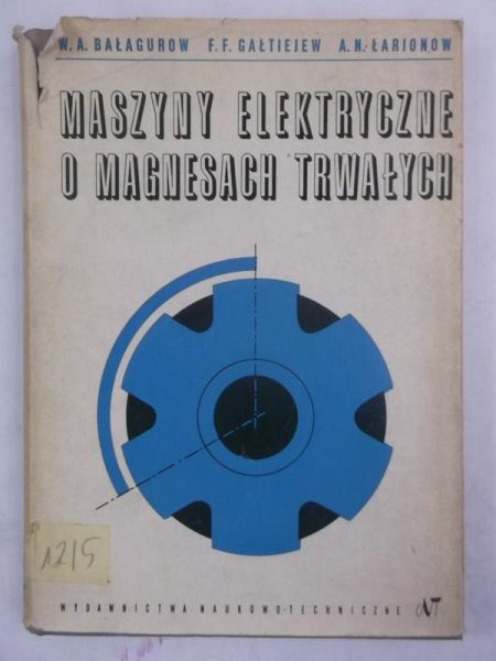 Gałtiejew F. F. - Maszyny elektryczne o magnesach trwałych