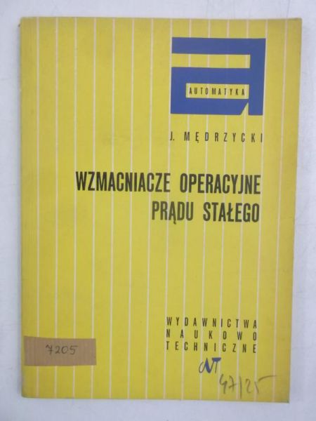 Wzmacniacze operacyjne prądu stałego
