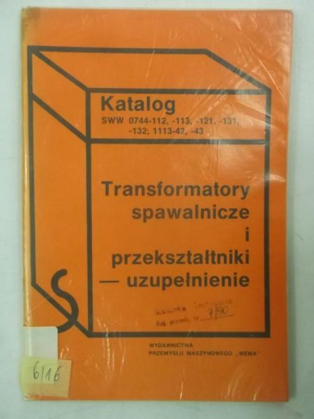 Transformatory spawalnicze i przekształtniki - uzupełnienie