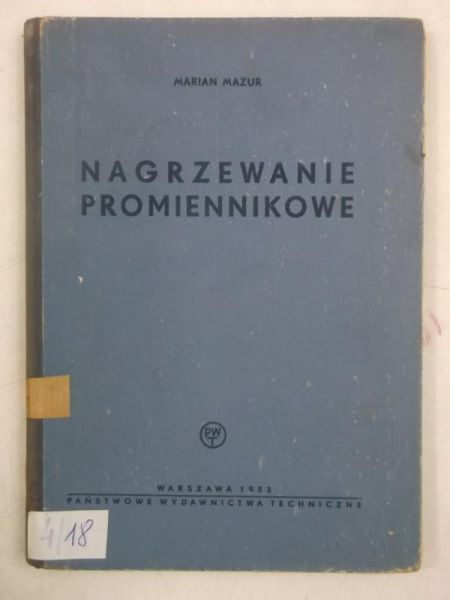 Mazur Marian - Nagrzewanie promiennikowe