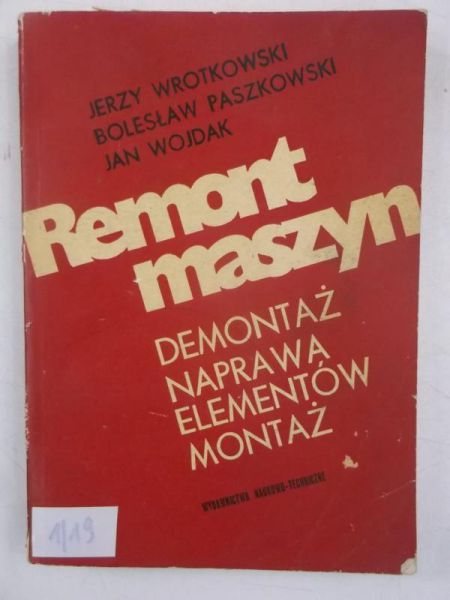 Remont maszyn