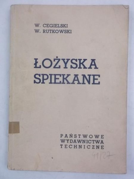 Łożyska spiekane