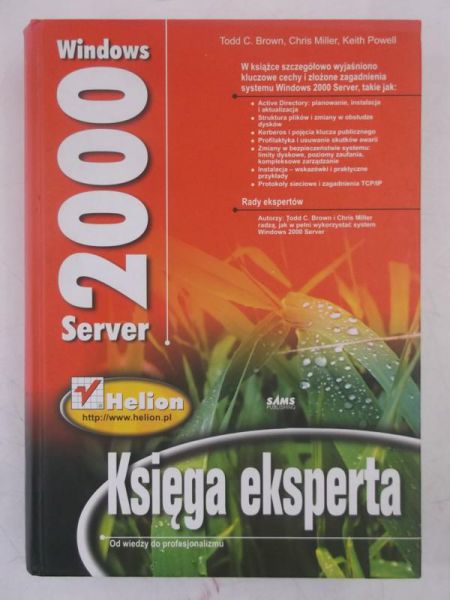 Windows 2000 Server. Księga eksperta