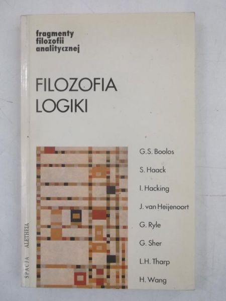 Woleński Jan  - Filozofia logiki