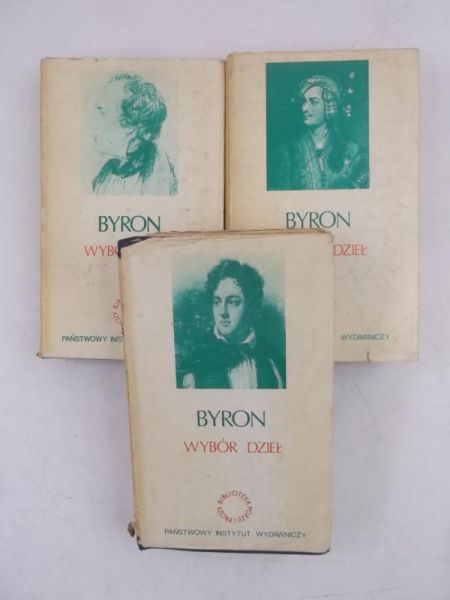 Byron George - Wybór dzieł, Tom I-III