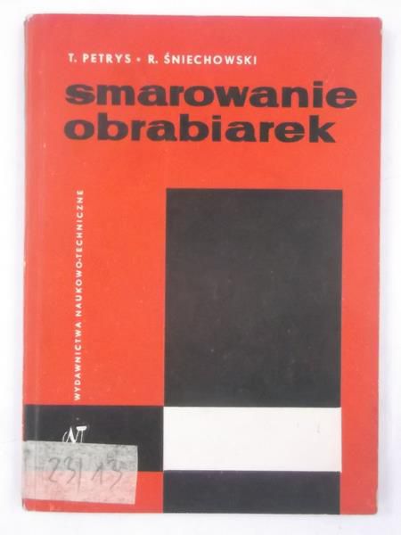Smarowanie obrabiarek