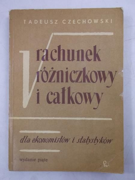 Rachunek różniczkowy i całkowity
