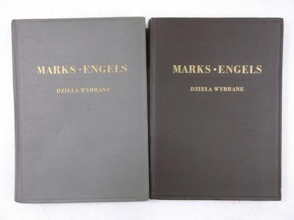 Engels Marks - Dzieła wybrane. Tom I-II, 1949 r.