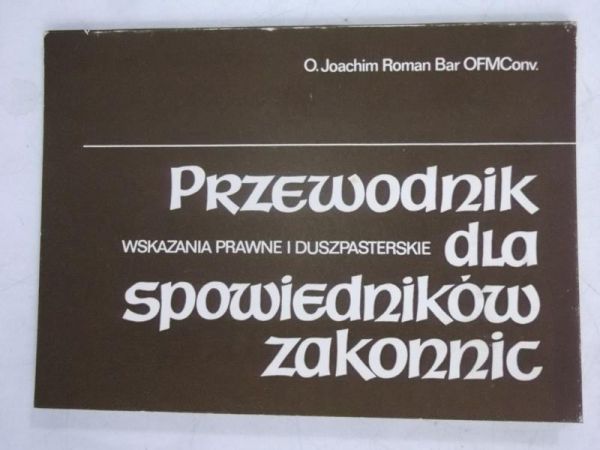 Przewodnik dla spowiedników zakonnic