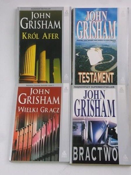 Grisham John -  Bractwo / Testament / Wielki Gracz / Król After