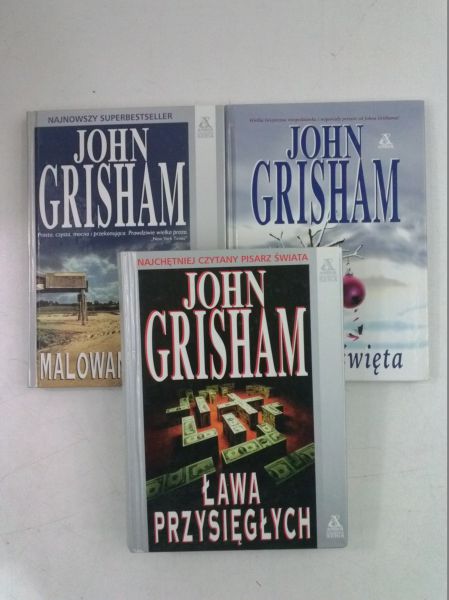 Grisham John - Zestaw 3 książek