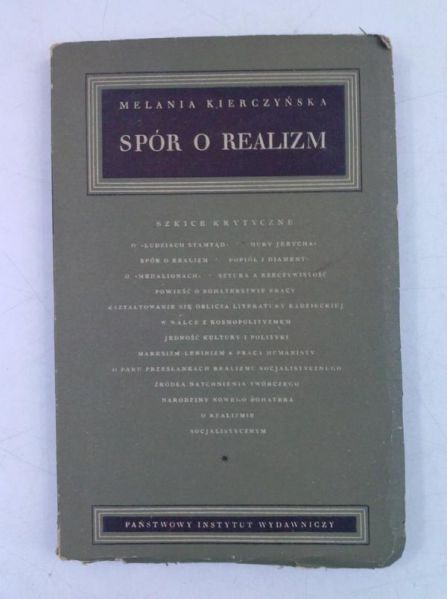 Spór o realizm + Autograf