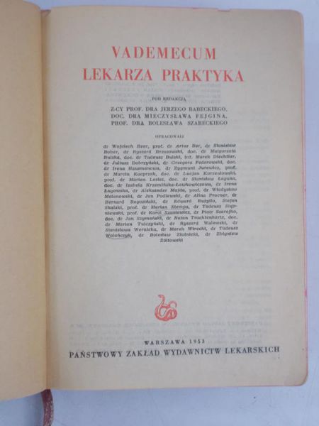Vademecum lekarza praktyka
