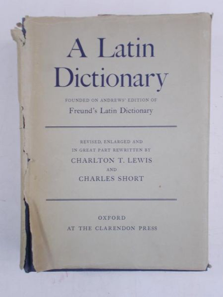 A Latin Dictionary